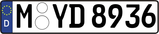 M-YD8936