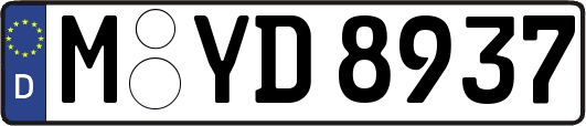 M-YD8937