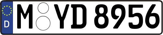 M-YD8956