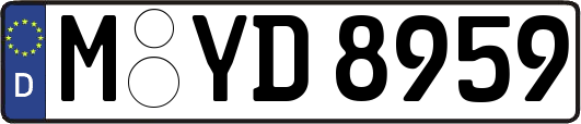 M-YD8959