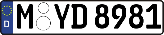 M-YD8981