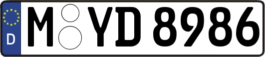 M-YD8986