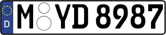 M-YD8987