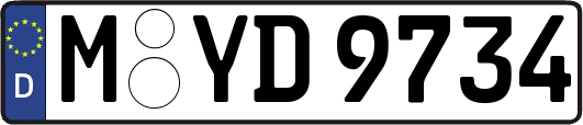 M-YD9734