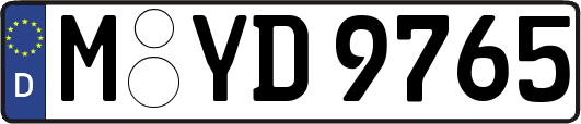M-YD9765