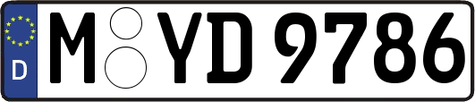 M-YD9786