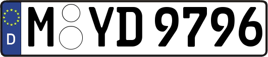 M-YD9796