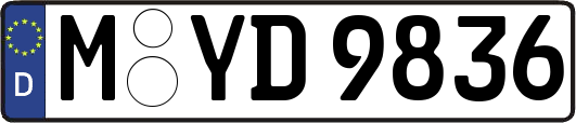 M-YD9836