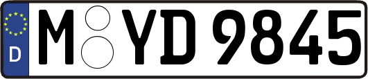 M-YD9845