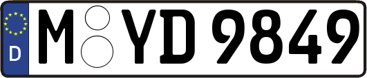 M-YD9849