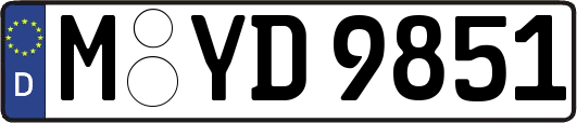 M-YD9851