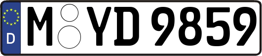M-YD9859