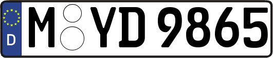 M-YD9865