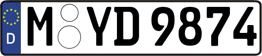 M-YD9874