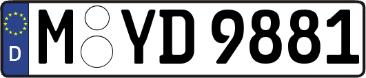 M-YD9881