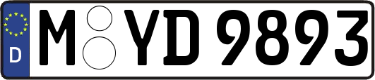 M-YD9893