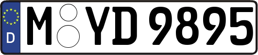 M-YD9895