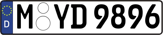M-YD9896
