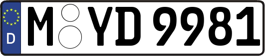 M-YD9981