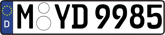 M-YD9985