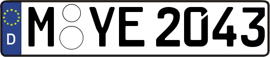 M-YE2043