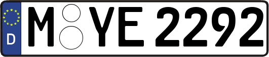 M-YE2292