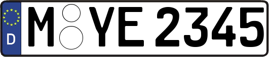 M-YE2345