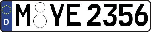 M-YE2356