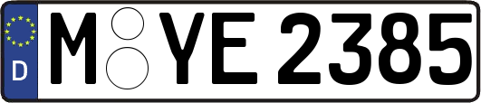 M-YE2385