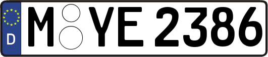 M-YE2386
