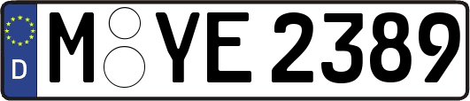 M-YE2389