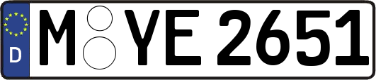 M-YE2651
