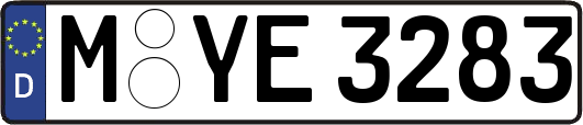 M-YE3283