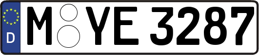 M-YE3287