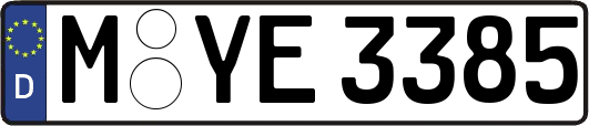 M-YE3385