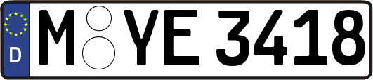 M-YE3418
