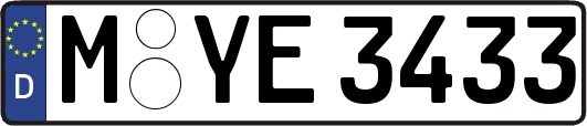 M-YE3433