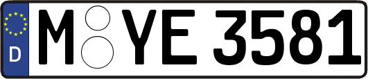 M-YE3581