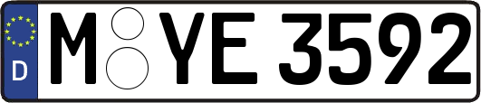 M-YE3592
