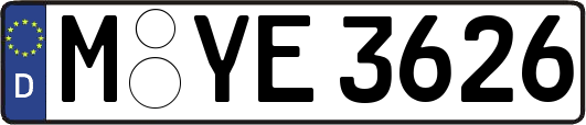 M-YE3626