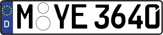 M-YE3640