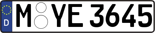 M-YE3645