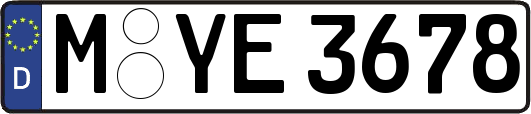 M-YE3678
