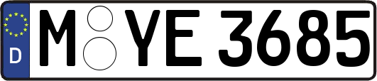 M-YE3685