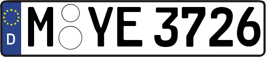 M-YE3726
