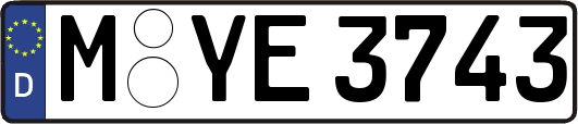 M-YE3743