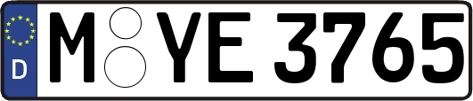 M-YE3765