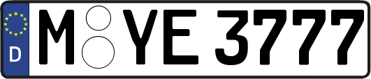 M-YE3777