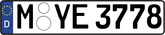 M-YE3778
