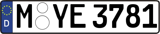 M-YE3781